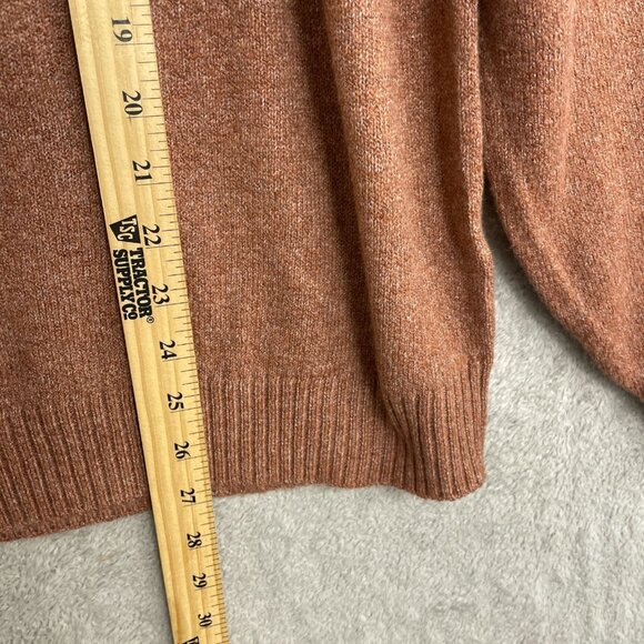 Weatherproof Vintage Copper Fair Isle Knit Sweater XL Women's Pullover M0211 - Picture 7 of 9